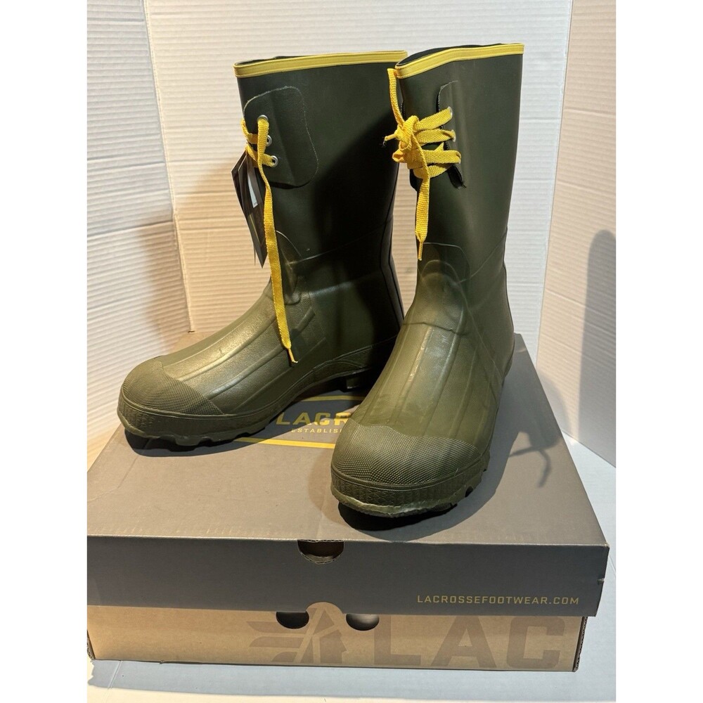LaCrosse 12" Men's Insulated Pac Waterproof Hunting Boot OD Green - 260040 Sz 6